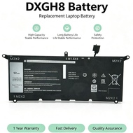 Original DXGH8 Laptop Battery For DELL XPS 13 9370 9380 5390 7390 FHD i5 D1605G D1605S D1705S D1805