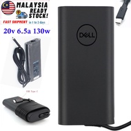 Dell Original 20v 6.5A 130w Slim  USB Type-c XPS 15 17 Latitude DA130PM170 HA130PM170 ac adapter cha