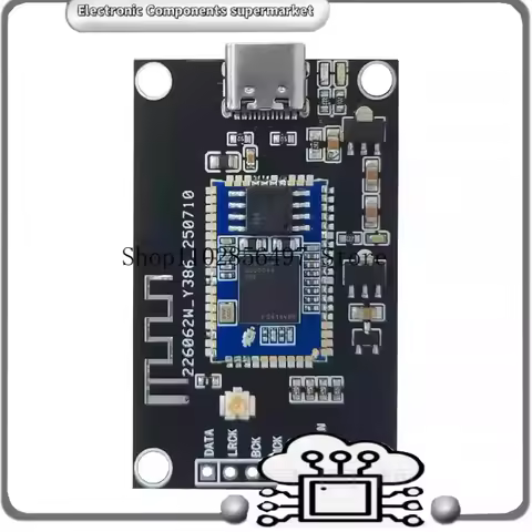 QCC5181/QCC3095 Bluetooth Digital Interface Module USB To I2S Output Type-c 5VUSB Sound Card Ldac Ap