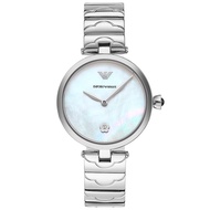 Emporio Armani Watch Women's Quartz Watch Simple and Elegant Trend Watch Strap Women's Watch Beimu Dial Girlfriend Gift AR11235