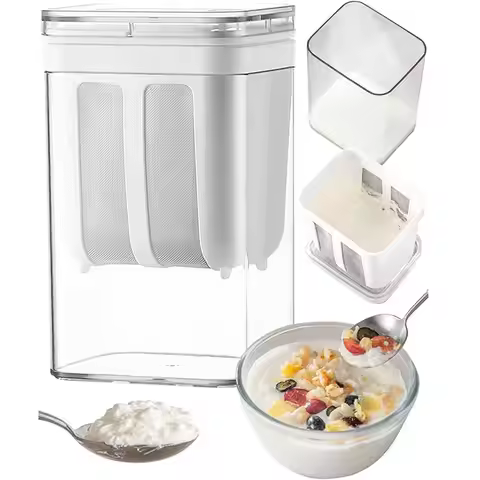 Greek Yogurt Filter Whey Separation Tool Cheese Moisture Separator Yogurt Stainless Steel Filter Whe