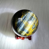 藍黃虎眼石球 | 水晶 | 水晶球 | 水晶擺件