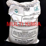 Tawas Bubuk / Aluminium Sulfat Powder merk: TIMURAYA 50kg