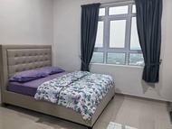 Rumah m² dengan 1 kamar tidur dan 1 kamar mandi pribadi di Bandar Baru Nilai (Cozy Mesa Studio + Fr