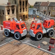 miniso Fire Engine Series Inertia Sound & Light Ladder, Water Tank Fire Engine
