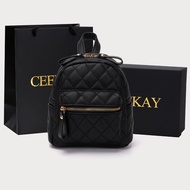 Ceekay Online Influencer Pop Textured Mini Womens Backpack