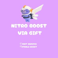 [𝗖𝗛𝗘𝗔𝗣𝗘𝗦𝗧] DISCORD NITRO BOOST VIA GIFT