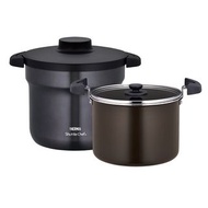 膳魔師 Thermos - Shuttle Chef 真空保溫燜燒鍋 (4.3公升) (4-6人適用) KBJ-4501 (黑/紅)
