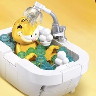 Garfield Block Figure 加菲貓積木| Bath 沖涼 (陳列成品)