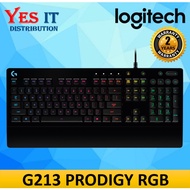 LOGITECH G213 PRODIGY RGB GAMING KEYBOARD with RGB LIGHTING