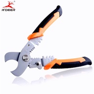 R'deer 120-6281 7"/175m Multi-Functional Electrical Shears Stripping Cutter Crimp up to 2.0mm and AW