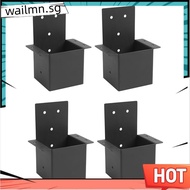 4 Pcs Pergola Brackets 4x4in ( Actual 3.6 "X 3.6") Rafter Post Brackets Pergola Kit, Gazebo Brackets
