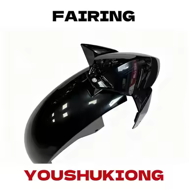 For TMAX530 TMAX 530 560 2015-2025 TMAX560 Front Fender Mudguard Fairing Black