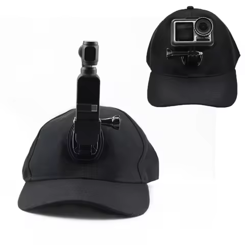 Head Hat Sun Hat Sport Camera Mount for Gorpo / Insta360 / DJI Action 5pro 4 3 2 1 / Osmo Pocket 1/2