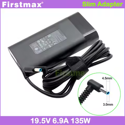 19.5V 6.9A TPN-DA11 135W Charger for HP Pavilion 15-bc 15-bc000 15-bc200 15-bc300 15-bc400 15t-bc000