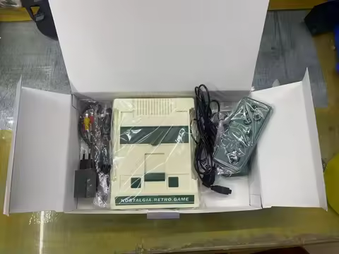 NEW Green C-60 8bit Retro AV output TV Video Game Console for FC/Dendy Games with Two 1.5M Gamepads 