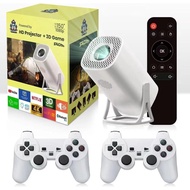 Mini Projector 1080P Support 4K ,game projector with controllers,retro game console -projector Game 