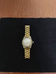 瑞士製 愛其華 Ogival 滿天星 蠔式 晶鑽 紅寶 太陽圈 機械錶 古著 腕錶 手錶