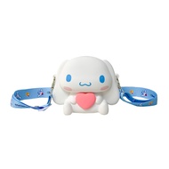 O-KAY Cinnamoroll Boneka Lucu tas selempang anak perempuan Bahan silikon Wanita Tahan Air tas Water 
