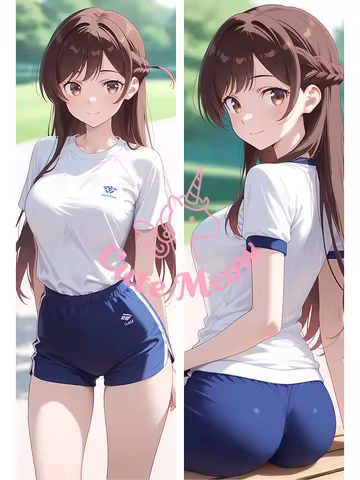 Chizuru Ichinose Dakimakura anime DIY girl Double-sided Print Life-size body pillows cover Adult pil