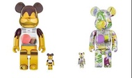 (自由出價) 清bearbrick Be@rbrick Macau chocolate La Maison 400% +100% 共2套