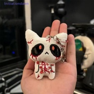[Initiationdawn] Halloween Ghost Doll Keychain Scary Horror Accessories For Cosplay Costume, Spooky 