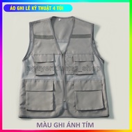 4 REFLECTIVE POCKETS FOR WORK PROTECTION, TECHNICAL SHIRT, ENGINEERING, WORKERS, PURPLE GREEN COLOR