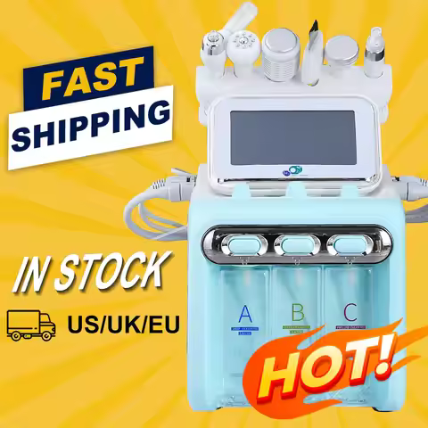 6 in 1 Oxygen Hydro Facial Machine Face Beauty Hydra machine