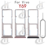 For Vivo Y69 Sim Card Tray Slot Holder Card Holder Reader SD Slot Adapter Replacement Parts