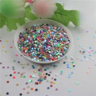 1mm/0.04in 10grams/0.353oz Nail Art Glitters Sequins 3D Flakes Supplies Shiny Acrylic Dust Confetti 