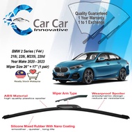 BMW 2 Series (F44) (218i 228iM235i220d) Wiper Wiper Blades Car Windshield Year 2020-2023 ( 1 pair -S