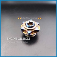 ☂ ✬ ✜ Gr5 titanium bolts oilbolt itsalaya design