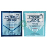 LICEALIZ Shampoo Lice Removal (1 Sachet - 10ml) - Shampoo and Conditioner with Pyrethrin EXP Dec 202