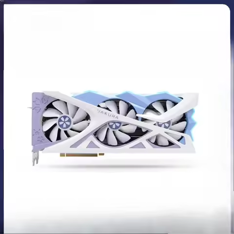 Yingtong ASUS RX 7800XT 6500 Earth God White Sakura pupil marriage 7650GRE 9070XT graphics card