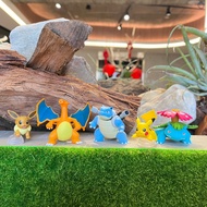 Japan T-ARTS Pokémon Sekito Chapter Doll Capsule Toy Pikachu Charizard Ibrahimovic Frog Flower Water