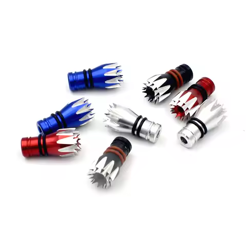 M2.5 M3 M4 Aluminum RC Transmitter Stick Ends Thumb Rocker Non-slip Head for X-lite Flysky FUTABA JR