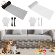 Under Couch Blocker Customizable Length Couch Toy Blocker with Ties and Gloves Easy to Install Under