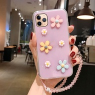 CASE SAMSUNG A22 4G 5G M32 M22 GLITER BUNGA TALI SILIKON CASING COVER HANDPHONE SOFT CASE