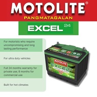 ✹Motolite Excel Maintenance Free Car Battery NS60/ B24L (24 Months Warranty)