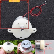 <FRDE>Small DC Gear Motor 3-9V Mini Worm Gear Motor Slow Low Speed 9-32RPM DIY 50mA