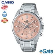 Casio Edifice EFV-650D-2AV Silver Stainless Steel Band Men Watch