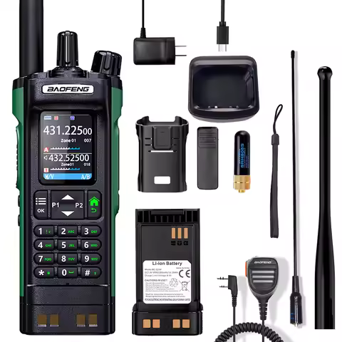New BAOFENG DM32 Walkie Talkie DMR GPS 10W Programming Multi Band Wireless Copy Frequency Type-C DM-