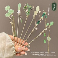 Hairpin, hair stick, bamboo hair accessory, tassel, new Chinese style Hanfu, new ancient style2025Yo