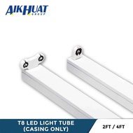 (2FT &amp; 4FT) T8 LED Tube Casing Fitting Thin/Thick for LED T8 Tubes Fluorescent Light Single/Double Siling Dinding Rumah