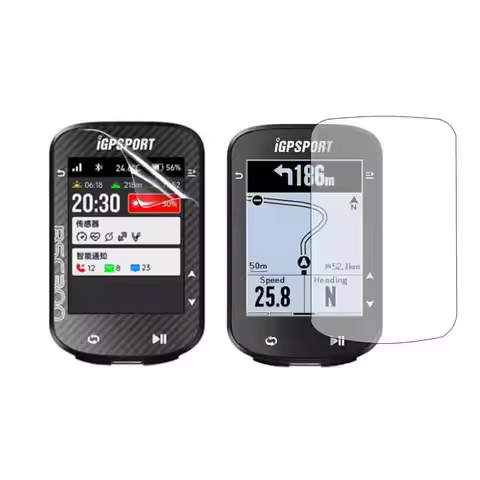 3pc Soft Screen Protector Cover Protective Film For iGPSPORT BSC100S BSC200 BCS200C BSC300 BSC300T G