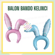 Rabbit Animal Headband Balloon Animal Rabbit Foil Balloon/