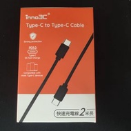 inno3C Type-C to Type-C 充電線