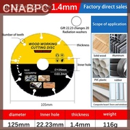 CNABPC 105 110 115 125mm thấy đĩa Multitool gỗ cắt góc máy xay cho gỗ Carbide Lưỡi cưa gỗ cắt đĩa cắ