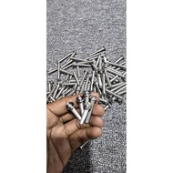 Slim stainless steel bolt 10an m6x4cm genuine stainless steel grain