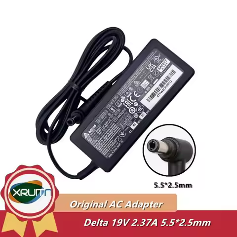 Genuine Delta 19V 2.37A 45W ADP-45FE F AC/DC Adapter Charger 5.5*2.5mm For ASUS Laptop Power Supply